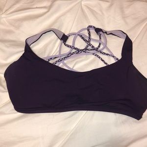 Lululemon purple sports bra